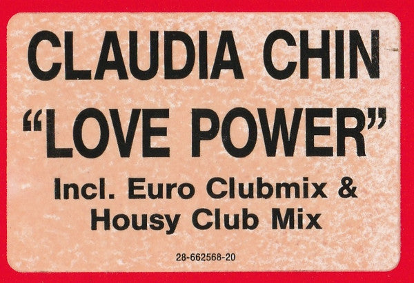 Claudia Chin : Love Power (12")