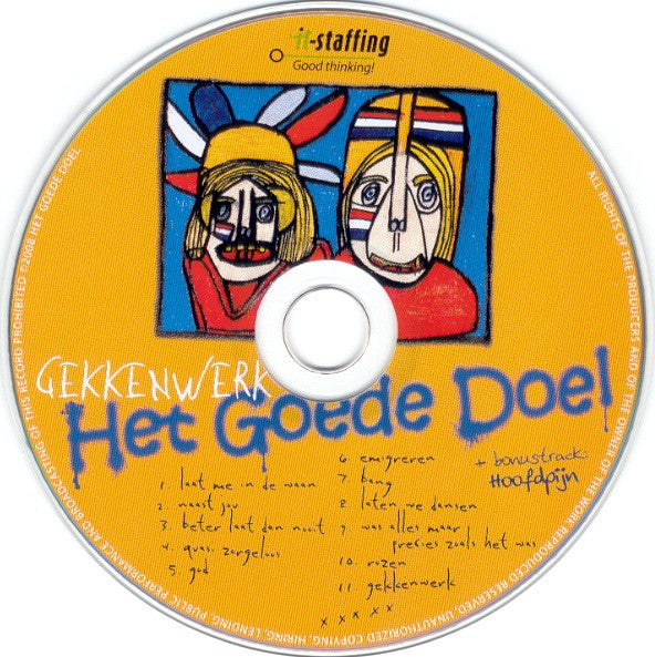 Het Goede Doel : Gekkenwerk (CD, Album)