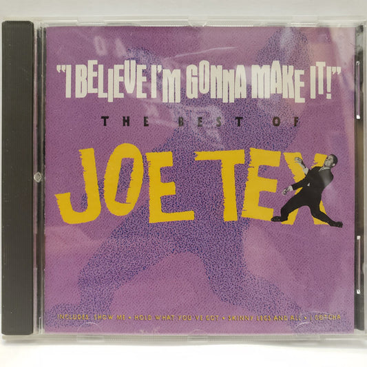 Joe Tex : I Believe I'm Gonna Make It - The Best Of (CD, Album, Comp, Spe)