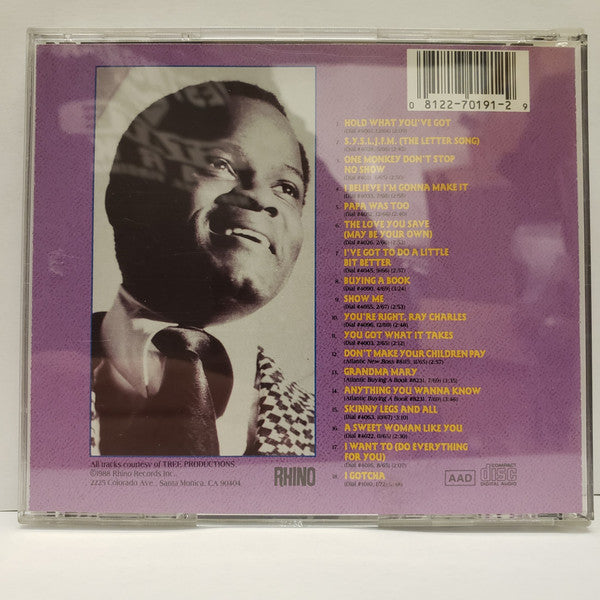 Joe Tex : I Believe I'm Gonna Make It - The Best Of (CD, Album, Comp, Spe)