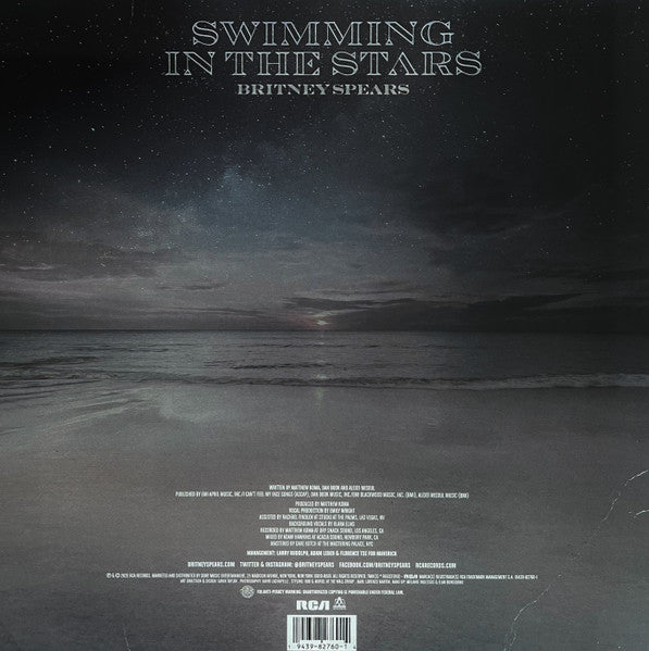 Britney Spears : Swimming In The Stars (12", Single, Ltd)