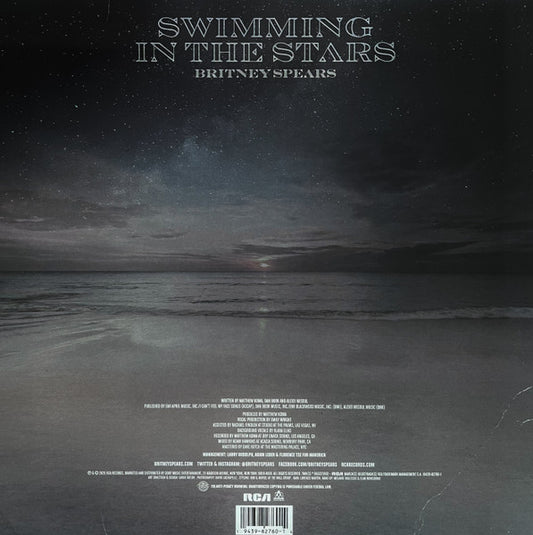 Britney Spears : Swimming In The Stars (12", Single, Ltd)