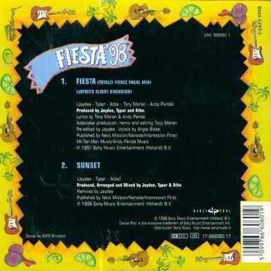The Sunclub : Fiesta '98 (CD, Single)