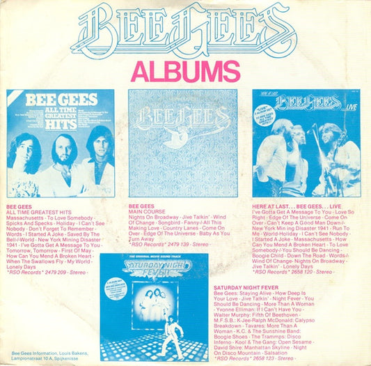 Bee Gees : Night Fever (7", Single)