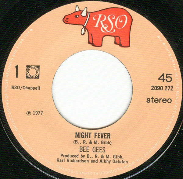 Bee Gees : Night Fever (7", Single)