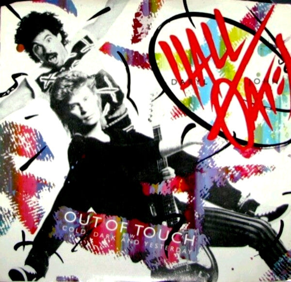 Daryl Hall & John Oates : Out Of Touch b/w Cold, Dark And Yesterday (7", Single, Styrene, Ind)