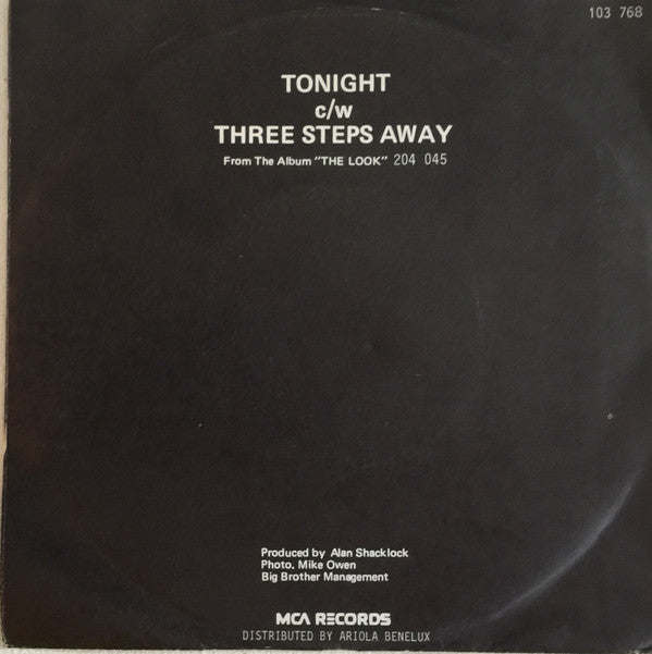 The Look (2) : Tonight (7", Single)