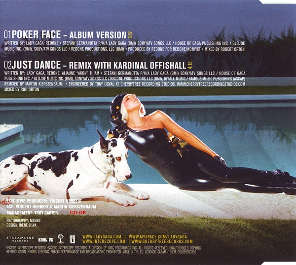 Lady Gaga : Poker Face (CD, Single)