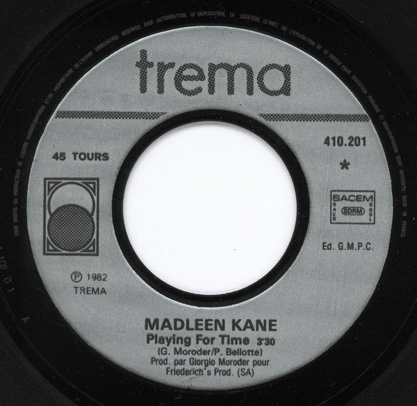 Madleen Kane : Playing For Time (7")