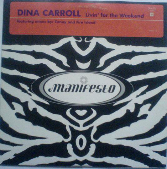 Dina Carroll : Livin' For The Weekend (2x12", Promo)