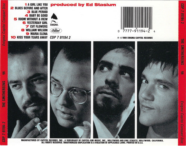 The Smithereens : 11 (CD, Album)