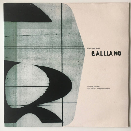 Galliano : Ease Your Mind (12", Promo)