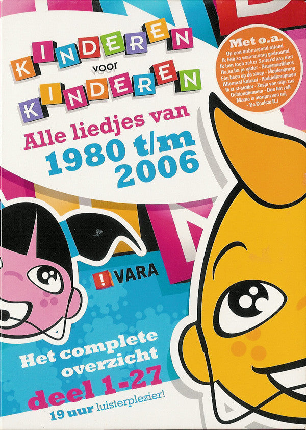 Kinderen voor Kinderen : Alle Liedjes Van 1980 T/m 2006 (16xCD, Comp)