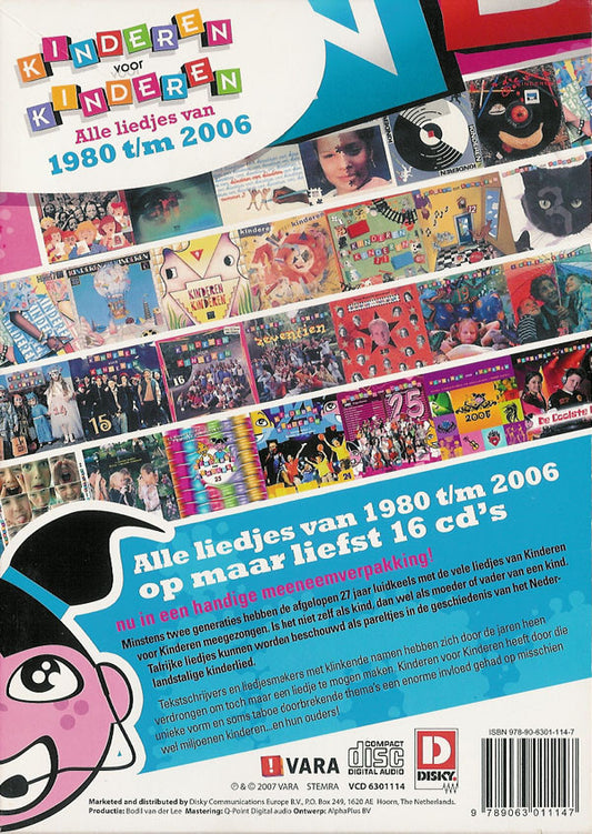 Kinderen voor Kinderen : Alle Liedjes Van 1980 T/m 2006 (16xCD, Comp)