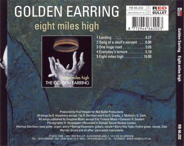 Golden Earring : Eight Miles High (CD, Album, RE)