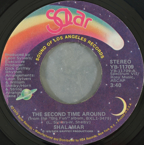 Shalamar : The Second Time Around (7", Styrene, She)