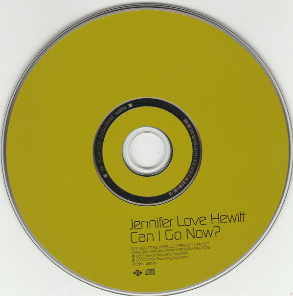 Jennifer Love Hewitt : Can I Go Now? (CD, Single, Car)