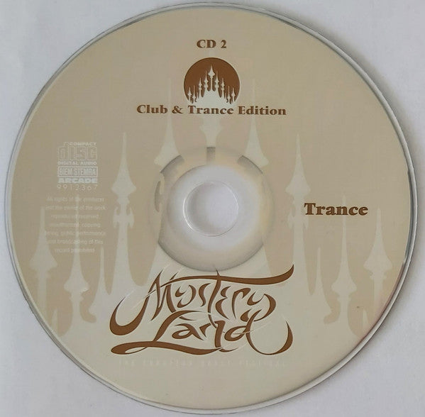 Various : Mystery Land - The European Dance Festival - Club & Trance Edition (2xCD, Comp)