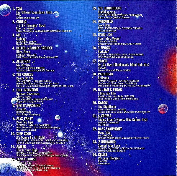 Various : Turn Up The Bass Megamix 1996 (CD, Mixed)