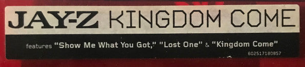 Jay-Z : Kingdom Come (CD, Album, Sup)