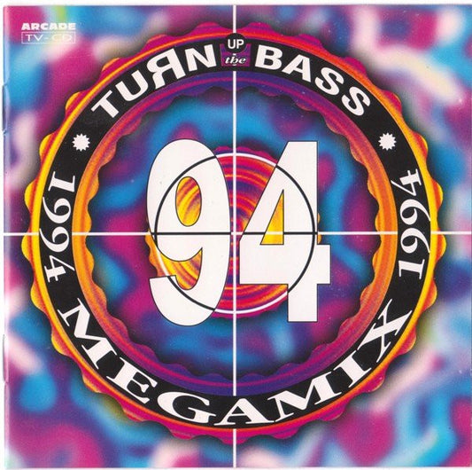 Various : Turn Up The Bass • Megamix 1994 (CD, Mixed)