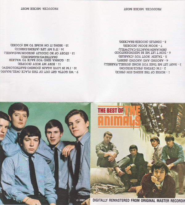 The Animals : The Best Of The Animals (CD, Comp)