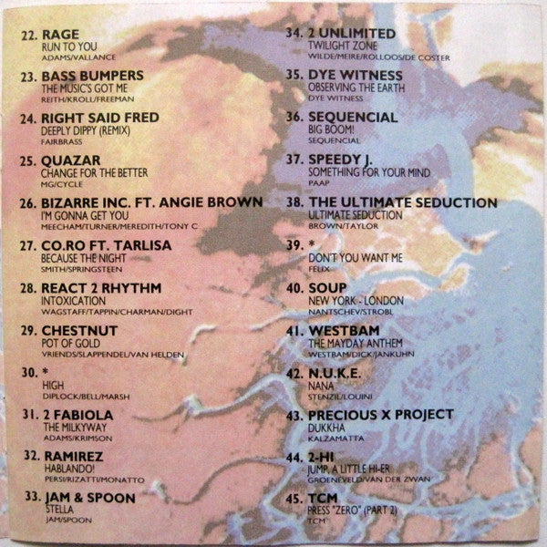 Various : Turn Up The Bass - The 1992 Megamix Volume 1 (CD, Mixed)