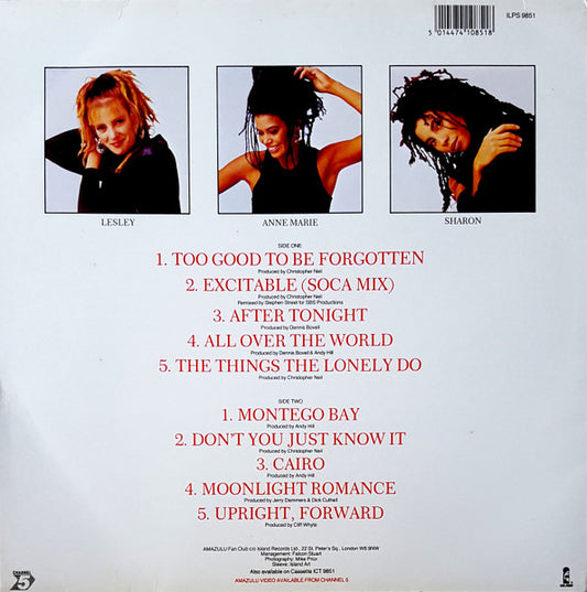 Amazulu : Amazulu (LP, Album)