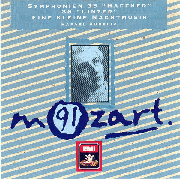 Wolfgang Amadeus Mozart, Rafael Kubelik : Symphonien 35 "Haffner" 36 "Linzer" Eine Kleine Nachtmusik (CD, Album, Comp, RM)