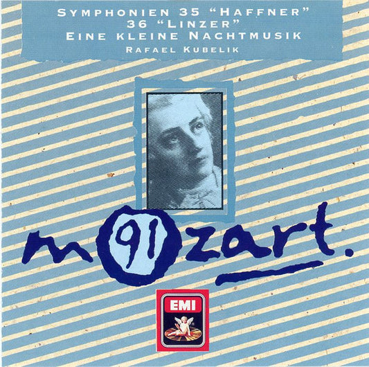 Wolfgang Amadeus Mozart, Rafael Kubelik : Symphonien 35 "Haffner" 36 "Linzer" Eine Kleine Nachtmusik (CD, Album, Comp, RM)