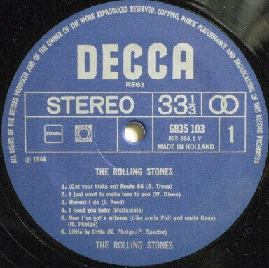 The Rolling Stones : The Rolling Stones (LP, Album, RE)