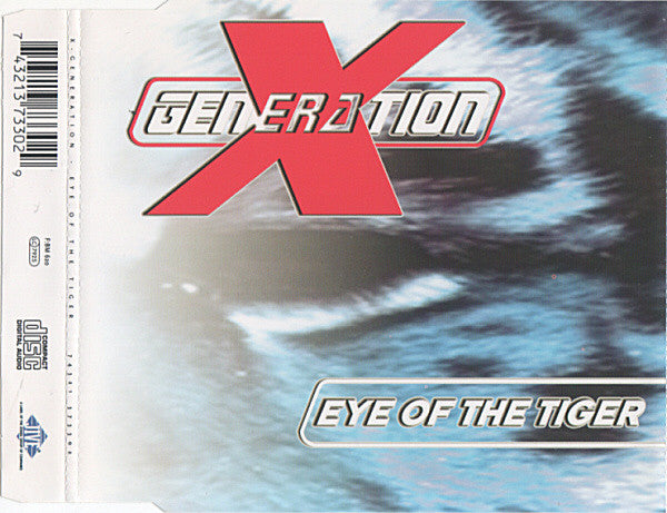 X Generation : Eye Of The Tiger (CD, Maxi)