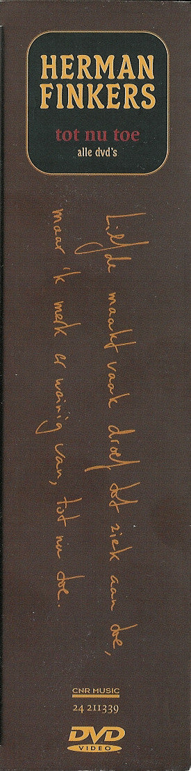 Herman Finkers : Tot Nu Toe (7xDVD-V, Comp)