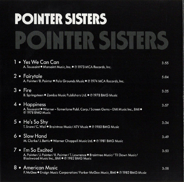 Pointer Sisters : The ★ Collection (CD, Comp)