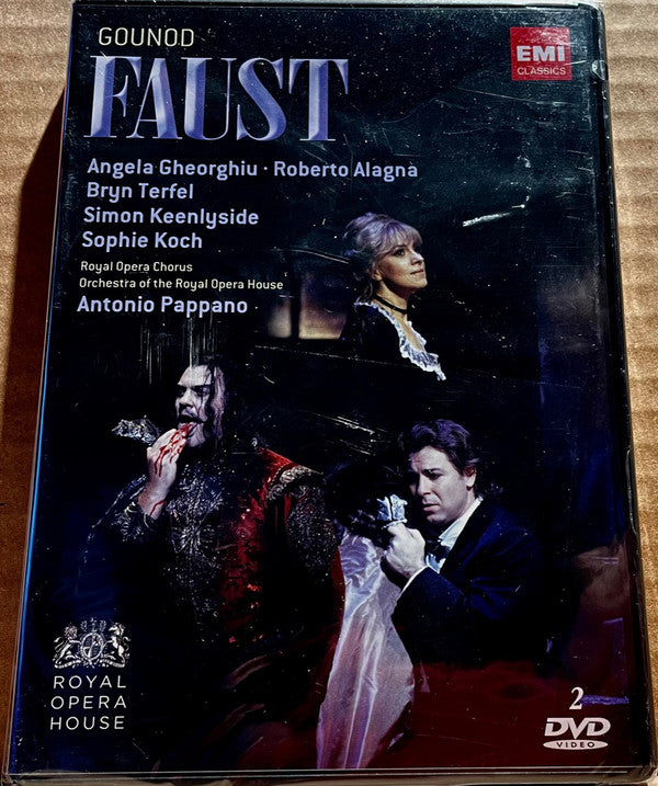 Charles Gounod, Antonio Pappano : Faust (2xDVD-V, PAL)
