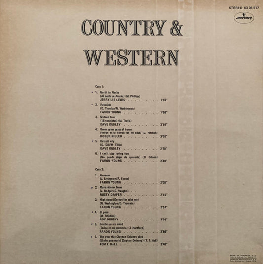 Various : Country & Western (LP, Comp)
