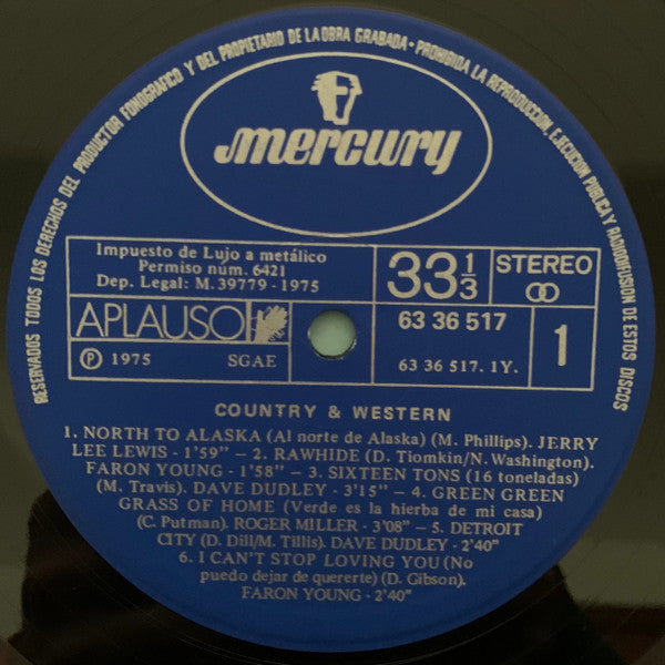 Various : Country & Western (LP, Comp)