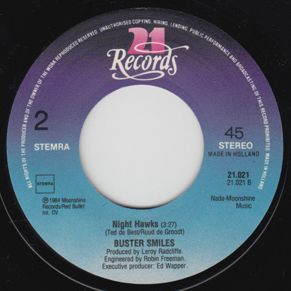 Buster Smiles : Wish I Could Get You (7")