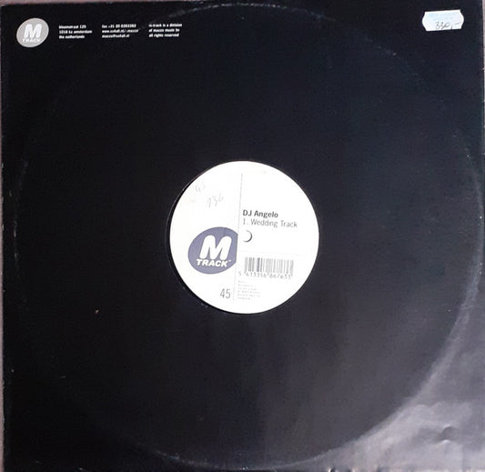 DJ Angelo : Wedding Track (12")