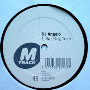 DJ Angelo : Wedding Track (12")