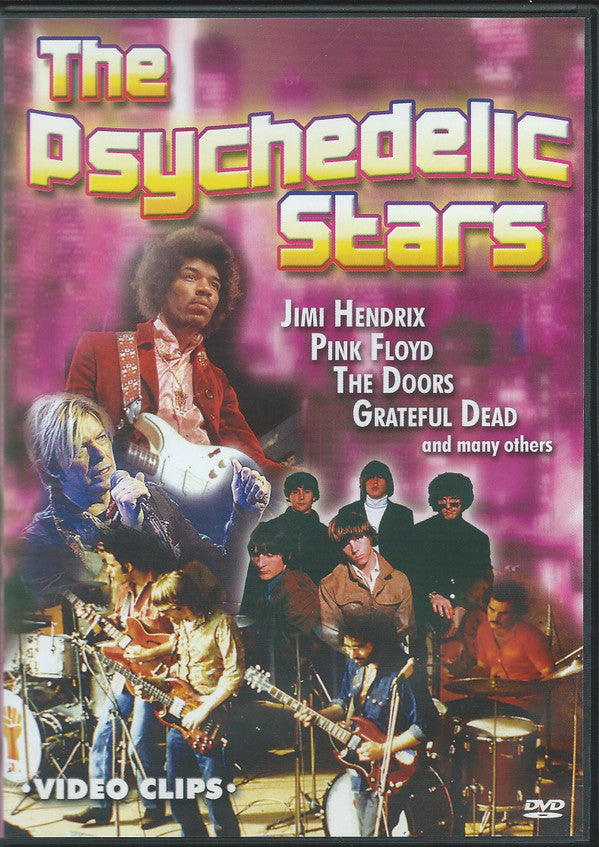 Various : The Psychedelic Stars (DVD-V, Comp)