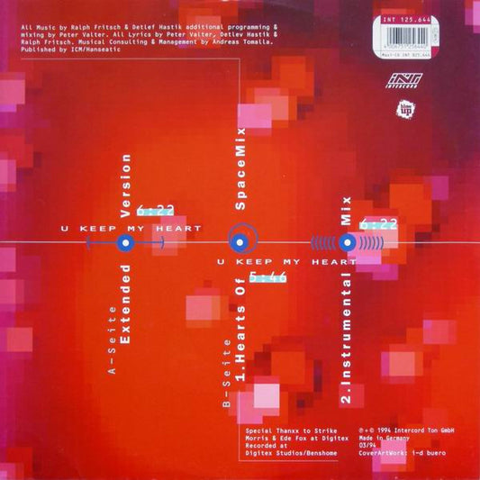 Index (7) Feat. Caro (3) : U Keep My Heart (12")