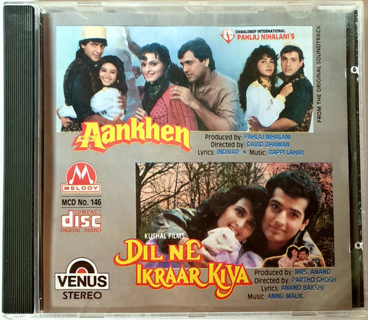 Bappi Lahiri / Anu Malik : Aankhen / Dil Ne Ikraar Kiya (CD, Comp)