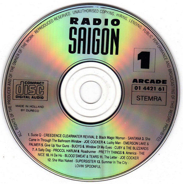 Various : Radio Saigon Volume 1 (CD, Comp)