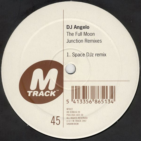 DJ Angelo : The Full Moon Junction Remixes (12")
