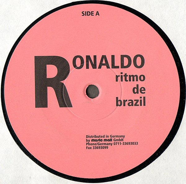 Ronaldo (3) : Ritmo De Brazil (12", Promo)