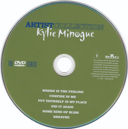 Kylie Minogue : Artist Collection (DVD-V, Comp, PAL)