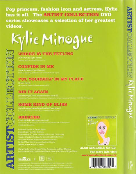 Kylie Minogue : Artist Collection (DVD-V, Comp, PAL)