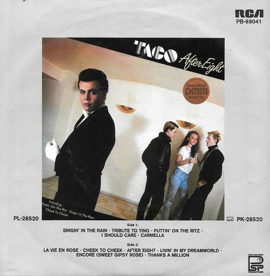 Taco : Cheek To Cheek (Heaven) (7", Single)