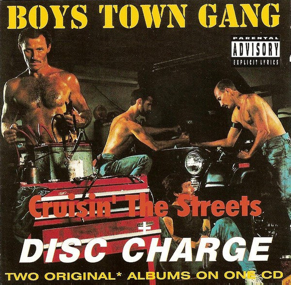Boys Town Gang : Cruisin' The Streets + Disc Charge (CD, Comp, Pic)